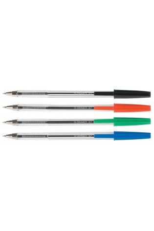 Tušinukas skaidriu korpusu 0.7mm juodas