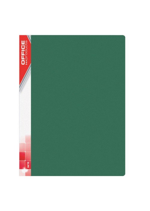 Aplankas su 40 įmaučių A4 žalias