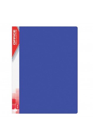 Aplankas su 40 įmaučių A4 mėlynas
