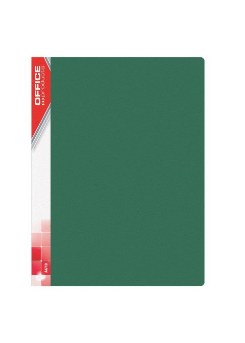 Aplankas su 10 įmaučių A4 žalias