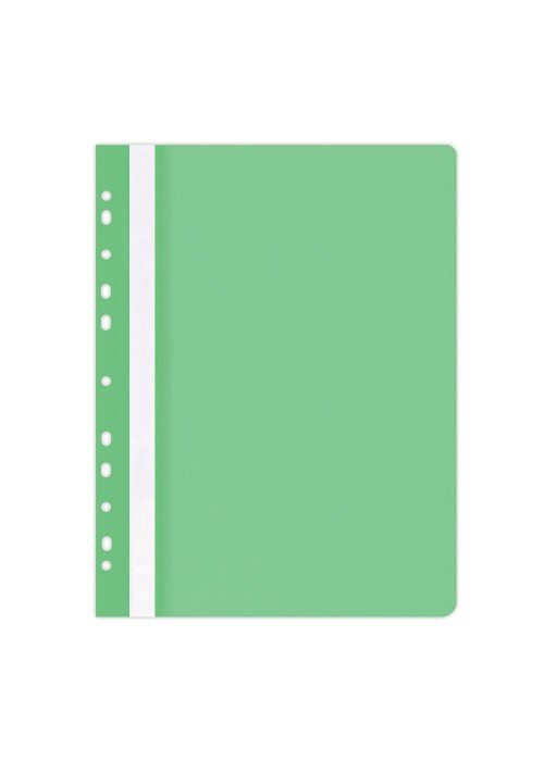 Segtuvėlis su euro perforacija A4 PP šv.žalias