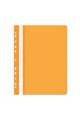 Segtuvėlis su euro perforacija A4 PP oranžinis
