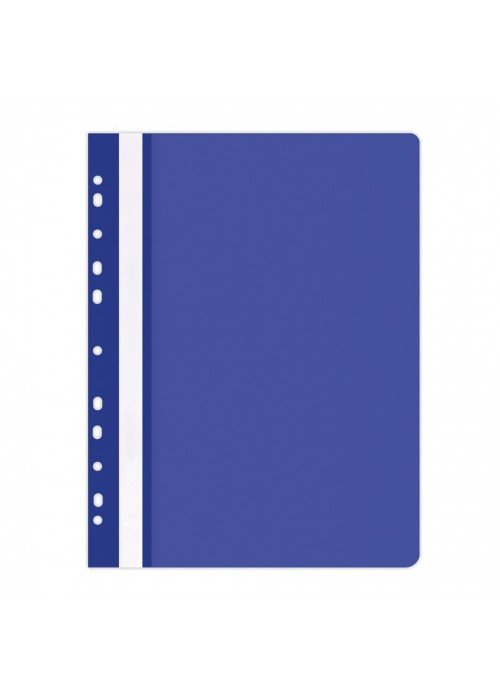 Segtuvėlis su euro perforacija A4 PP mėlynas