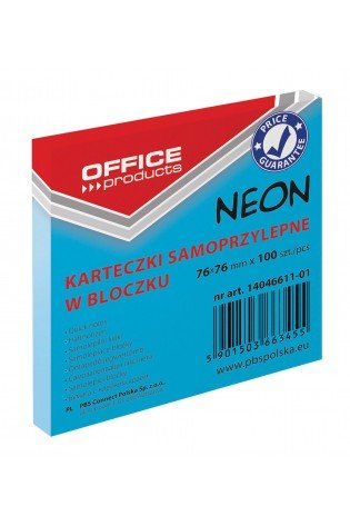 Lip.lapeliai 76x76/ 100 OFFp, neon mėlyni