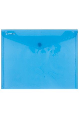 Aplankas-vokelis su spaustuku C5 mėlynas