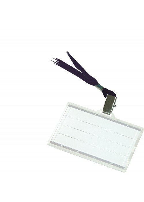 Vardo kortelė su virvele