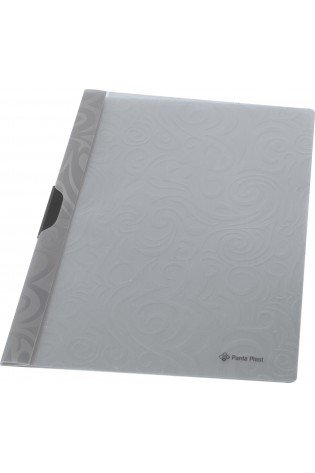 Aplankas su klipsu A4 pilkas