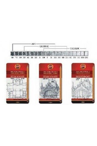 Piešt.rinkinys 12vnt.K-I-N 1502ART 8B-2H