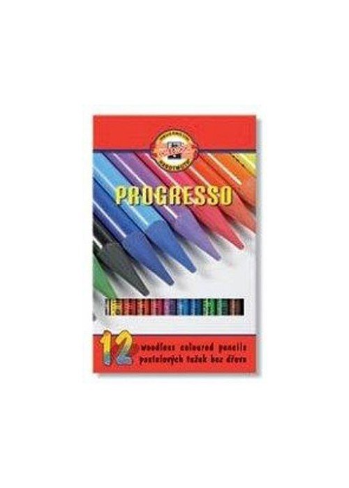 Spalv.pieštukų rinkinys Progresso 12sp.