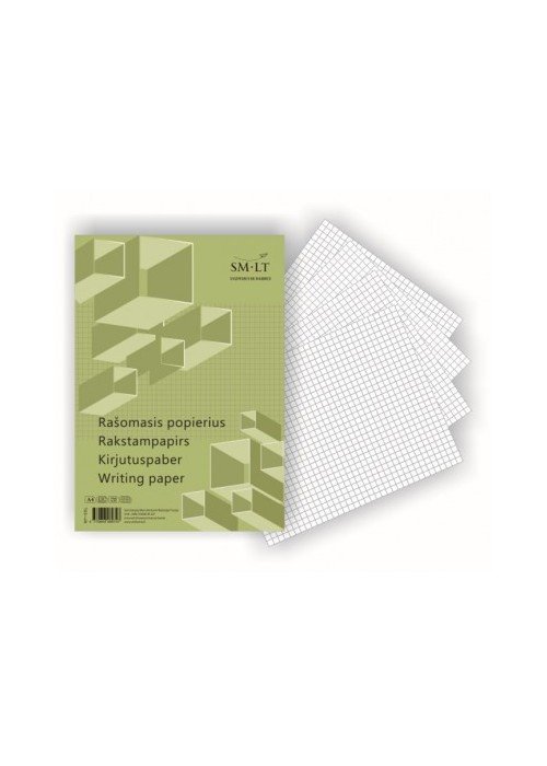 Rašomasis popierius A3 100lapų langeliai