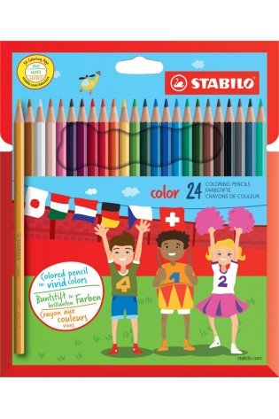 Pieštukai spalvoti 24vnt.