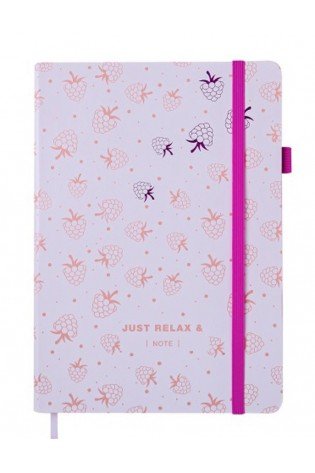 Knyga RELAX A5 96l lang., balta