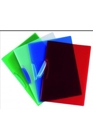 Segtuvėlis su plastikiniu klipsu mėlynas