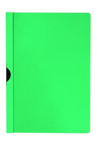 Segtuvėlis su metaliniu klipsu žalias