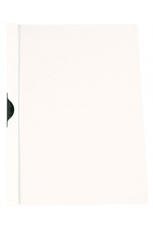 Segtuvėlis su metaliniu klipsu baltas