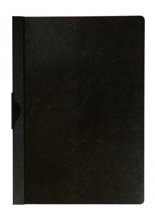 Segtuvėlis su metaliniu klipsu juodas