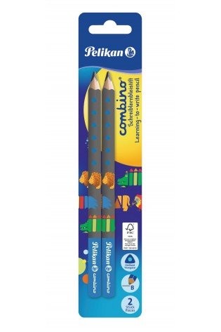 Pieštukai B COMBINO melsvi 2vnt. blis