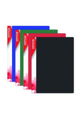 Aplankas su 30 įmaučių A4 žalias