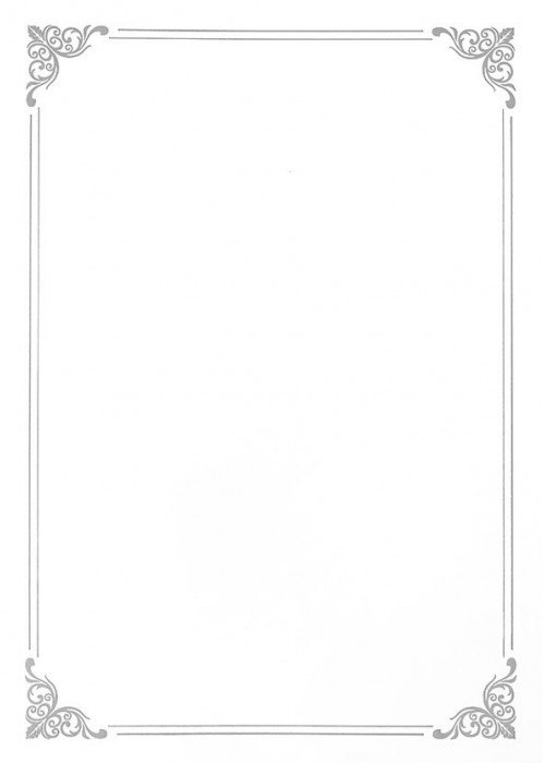 Popierius diplomams A4 190g 20l SILVER