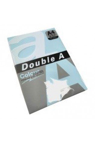 Spalvotas popierius A4 80g 5x20l. Double A past.sp.
