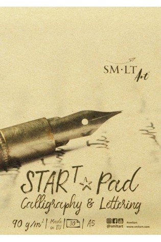 Dailyraščio ir kaligrafijos sąsiuvinis A5 30l 90gsm