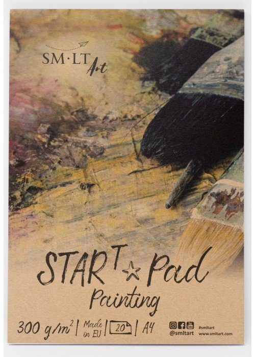 Tapybos bloknotas START A4 20l 300gsm