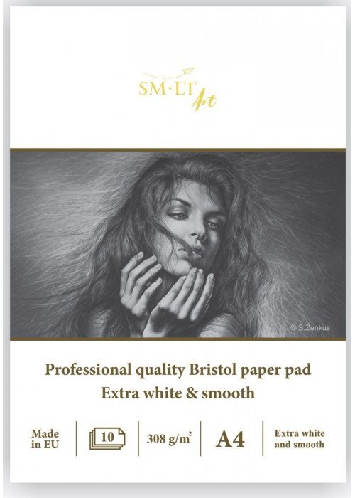 Piešimo sąsiuvinis PRO A4 10l 308gsm