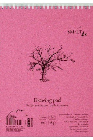 Piešimo bloknotas A4 60l 120gsm*