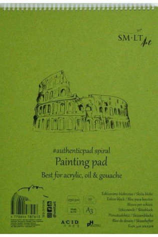 Bloknotas eskizams Authentic A3 20l, 290gsm