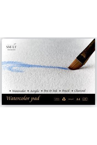 Akvarelės sąsiuvinis A4 20l 260gsm