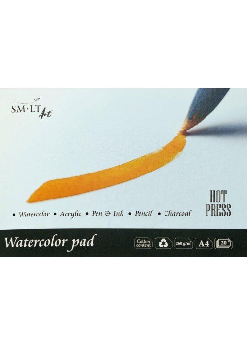 Akvarelės sąsiuvinis A4 20l 260gsm