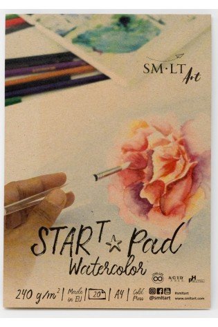 Akvarelės bloknotas START A4 20l 240gsm