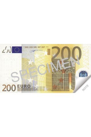 Bloknotas 200 EURO 70lapų