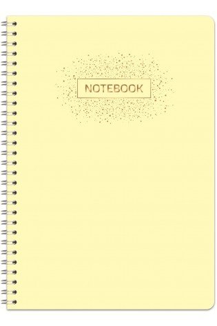 Knyga su spirale A4 80lap 70g lang HARD PASTEL