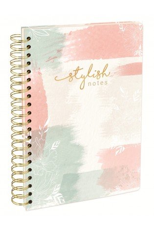 Knyga su spirale A5 96lap 80g linija STYLISH