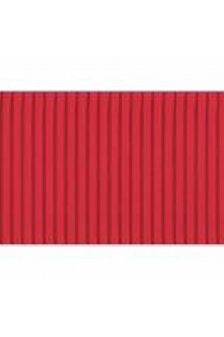 Gofruotas kartonas 50x70cm Folia raudonas