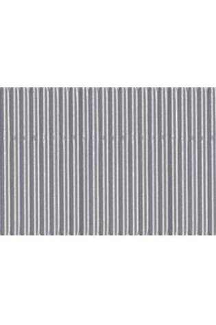 Gofruotas kartonas 50x70cm Folia sidabrinis