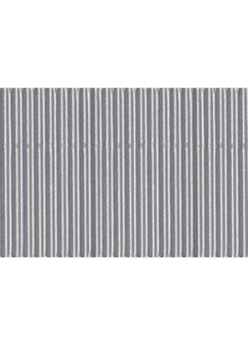 Gofruotas kartonas 50x70cm Folia sidabrinis