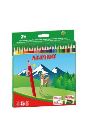 Pieštukai spalvoti ALPINO 24sp