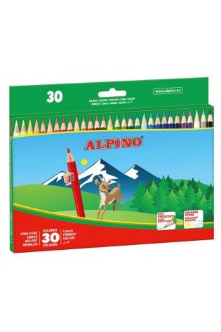 Pieštukai spalvoti ALPINO 30sp