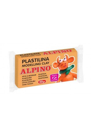 Plastilinas ALPINO 50g lašišos sp.