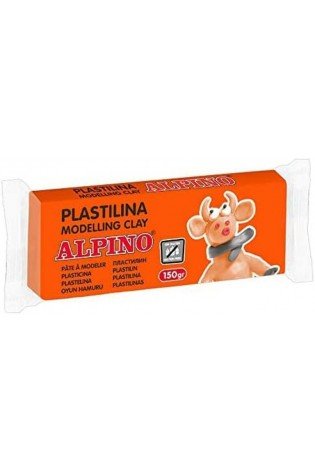 Plastilinas ALPINO 150g oranžinis