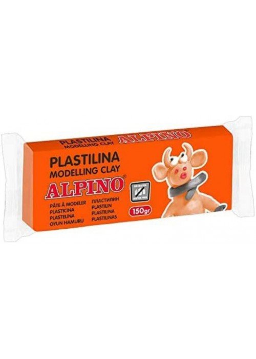 Plastilinas ALPINO 150g oranžinis
