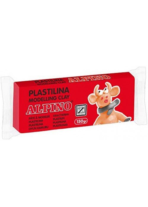 Plastilinas ALPINO 150g raudonas
