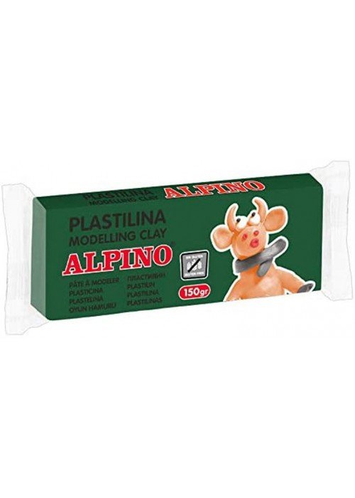 Plastilinas ALPINO 150g žalias