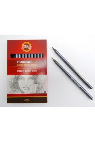 Pieštukas grafit. Progresso 6B
