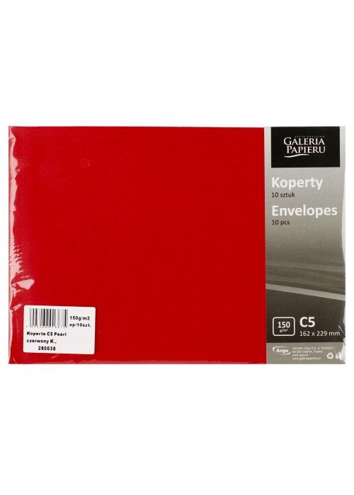 Vokai C5 PEARL 150g 10vnt raudoni