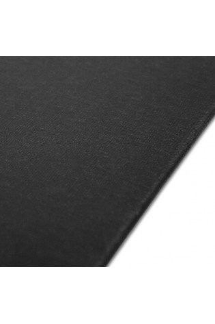 Drobė ant medienos plaušų plokštės juoda 20x20cm 280g