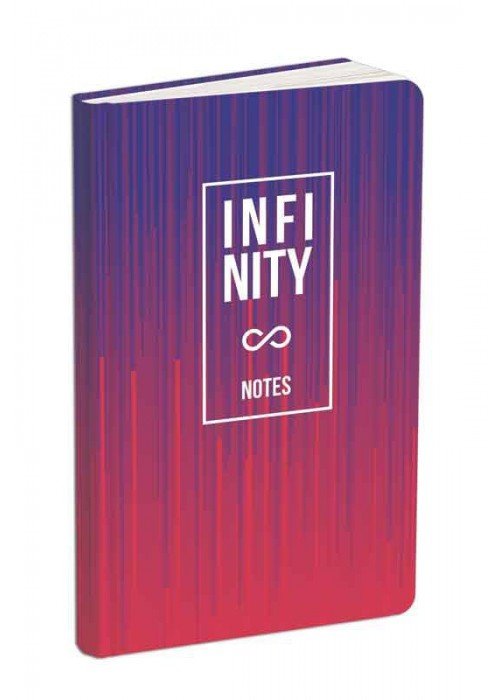 Užrašų knygutė A6 96lap 70g lang INFINITY