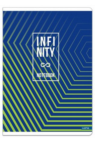 Sąsiuvinis(platus) A5 12lap 80g lin INFINITY